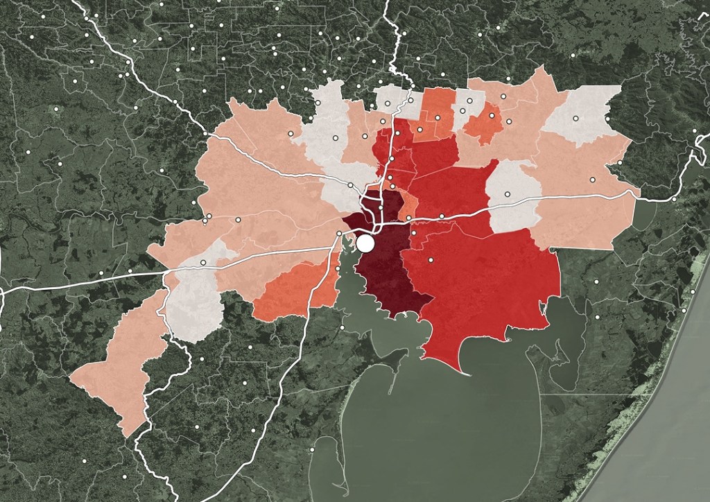 Dispersion of Covid-19&nbsp;(2020-2021)
